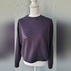 Women's Bkack Graphic Sweater